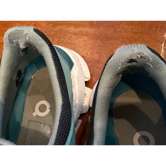 On Running Cloudswift Running Teal Blue Women's Running Shoes Sneakers Sz 6 - Picture 6 of 10